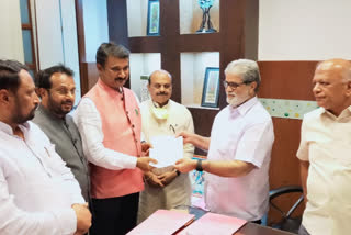 council speaker pratap chandra shetty resign