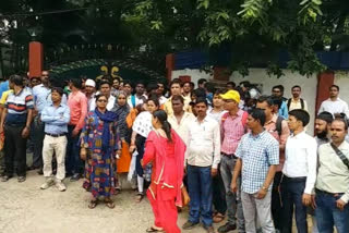 jharkhand para teachers strike in ranchi