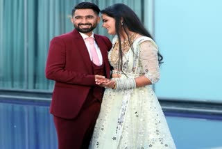 Rajastan royals star player rahul tewatia announced engagement