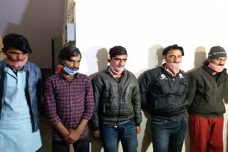 5 accused arrested in Jaipur,  Naqbajan gang busted in Jaipur