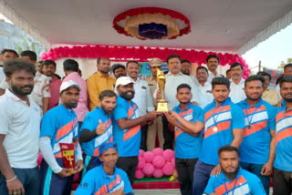 Peddapelli Zilla Parishad Chairman Putta Madhukar said that sports are very good for mental well-being