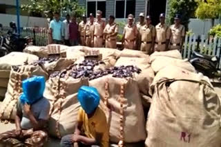 Two persons have been arrested for smuggling gutka packets in Raptadu, Anantapur district