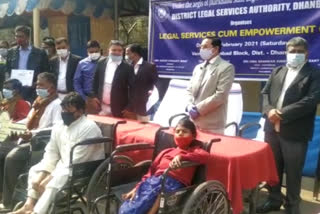 Legal empowerment camp organized in Dhanbad Civil Court