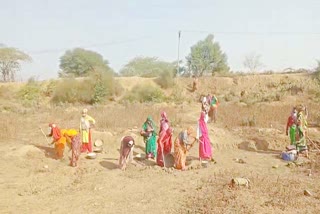 jaipur news, mnrega work started