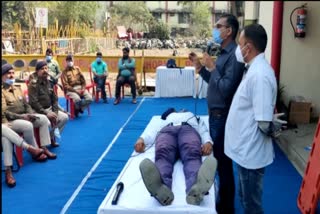 First aid training to policemen in Bhopal