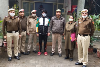 accused arrested by Dwarka South Police