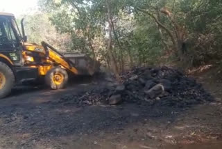 7 tons of illegal coal seized in Dhanbad