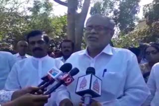 Minister Suresh Kumar reaction about ink threw on S Bhagavan