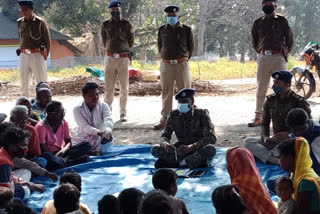 ssp dr m tamil vanan reached dalpani village in jamshedpur