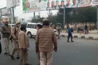 farmer protest delhi up border