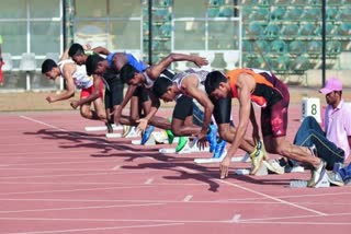 National junior athletics championship in february