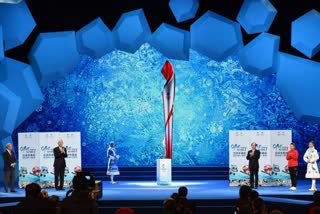 Pai-ching Winter olympics and Pai-ching winter para olympics torch inaugrated
