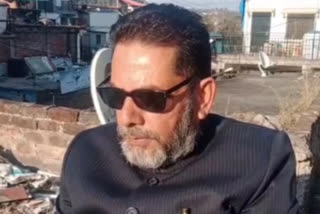 Himachal Pradesh Congress spokesperson Deepak Sharma targeting BJP