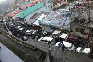 Mussoorie Traffic Jam