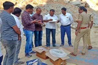 20 kg explosives seized in Gangvathi