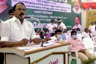 minister sengottaiyan in erode govt function