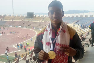 Jharkhand won gold medal on the first day in 36th National Junior Athletics Championship