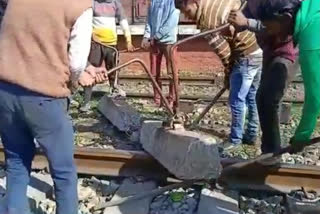 two trains derailed on the same track in 24 hours in saharanpur