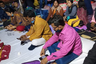 para teachers started hunger strike on 51st day of their movement