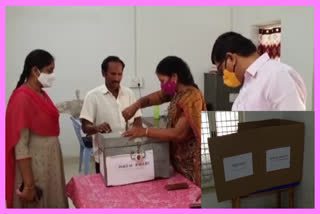 postal ballot boxes