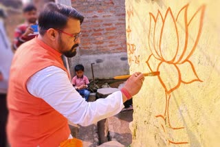 দেওয়াল লিখে ভোট পাওয়া যায় না, বিজেপিকে কটাক্ষ তৃণমূল নেতার