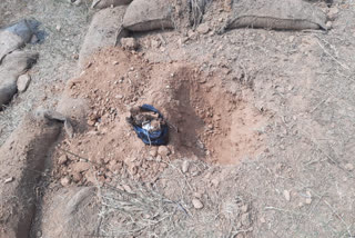 crpf recovered ied cane bomb in chaibasa
