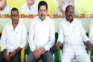 ex minister kollu, ex mp konakalla press meet in machilipatnam on visakha steel plant privatization