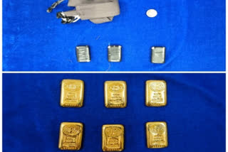 Gold worth Rs 48.9 lakh seized at Chennai airport