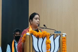 smriti irani,  smriti irani jaipur visit