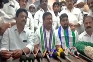 Minister Vellampalli Srinivas inaugurated the ysrcp office in Vijayawada