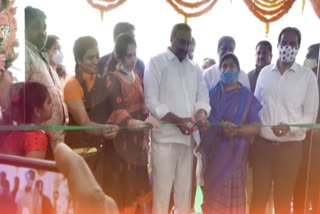 MLA Arikepudi Gandhi launches Pure O Natural Fruits and Vegetables outlet in Madinaguda