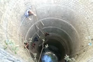 Child dies due to drowning in a well