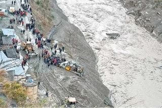 Glacier rivers are melting due to global warming