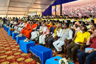 Massive convention of the Kuruba community