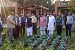 মাটি উৎসবের প্রস্তূতি খতিয়ে দেখছেন রাজ্য কৃষিমন্ত্রী