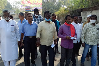 nizam sugar factory workers paadayatra