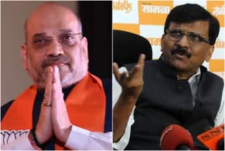 Amit Shah and Sanjay Raut