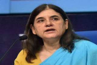 Former Union Minister Maneka Gandhi