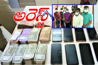 Malkajgiri police have arrested a gang involved in a series of thefts