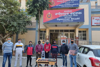 Four arrested by North Western district cyber cell team