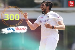 Ishant becomes 3rd Indian pacer to take 300 Test wickets