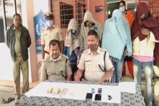 Jewelry shop robbery in Patna, 4 arrested in kendujhar