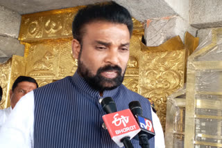 Renovation of Historical Temples by Minister Sriramulu