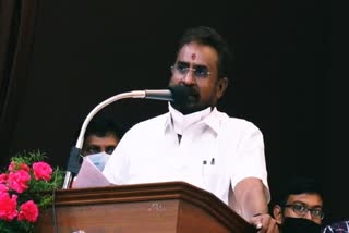 அமைச்சர் எஸ்.பி. வேலுமணி  உதகை பழங்குடியின பண்பாட்டு மையம்  நலத்திட்டம் வழங்கும் விழா  Welfare program presentation ceremony  Udagai Tribal Research Center  உதகையில் அமைச்சர் எஸ்.பி. வேலுமணி செய்தியாளர் சந்திப்பு  Minister S.P. Velumani press meet in Ooty