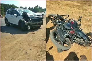 channarayapattana-teacher-death-in-car-bike-accident