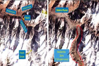 Chamoli disaster did not happened due to glacier burst
