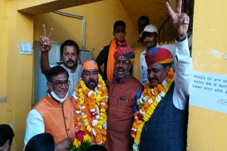 dungarpur municipal council,  cross voting in municipal election