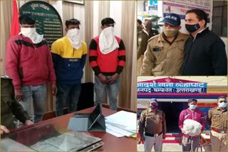 उत्तराखंड पुलिस की ताबड़तोड़ कार्रवाई