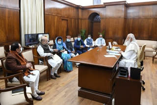 PM Modi interacts with Uttarakhand MPs  glacier burst  Uttarakhand  ഉത്തരാഖണ്ഡിലെ പ്രളയ ദുരന്തം  PM Modi  പ്രധാനമന്ത്രി എംപിമാരുമായി ചർച്ച നടത്തി  പ്രധാനമന്ത്രി നരേന്ദ്രമോദി