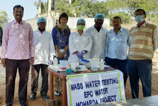 Camp organized to check quality of supply water in Jamshedpur